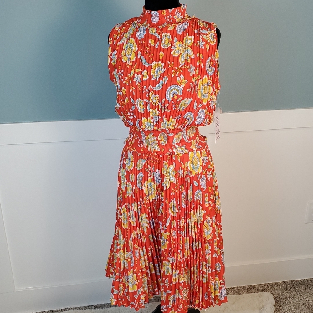 Nanette Lepore Saffron Sun Dress 8 NWT